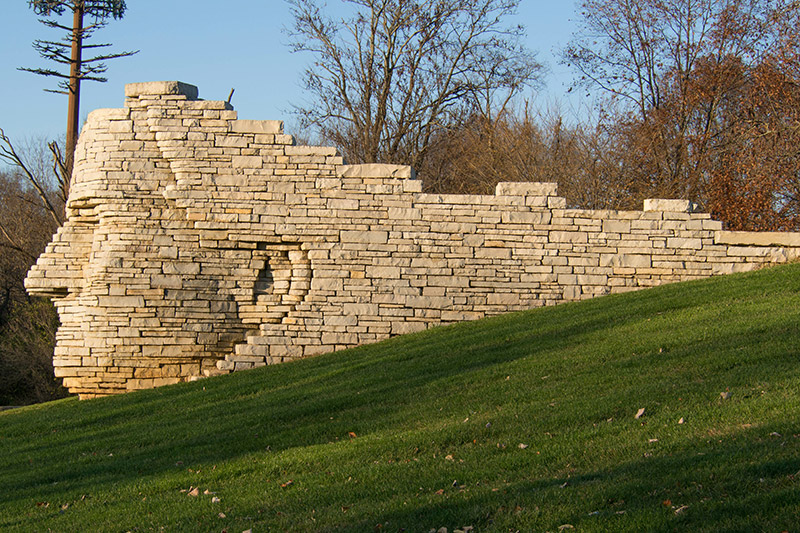 Leatherlips Stone Statue